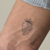 Erdbeer Tattoo